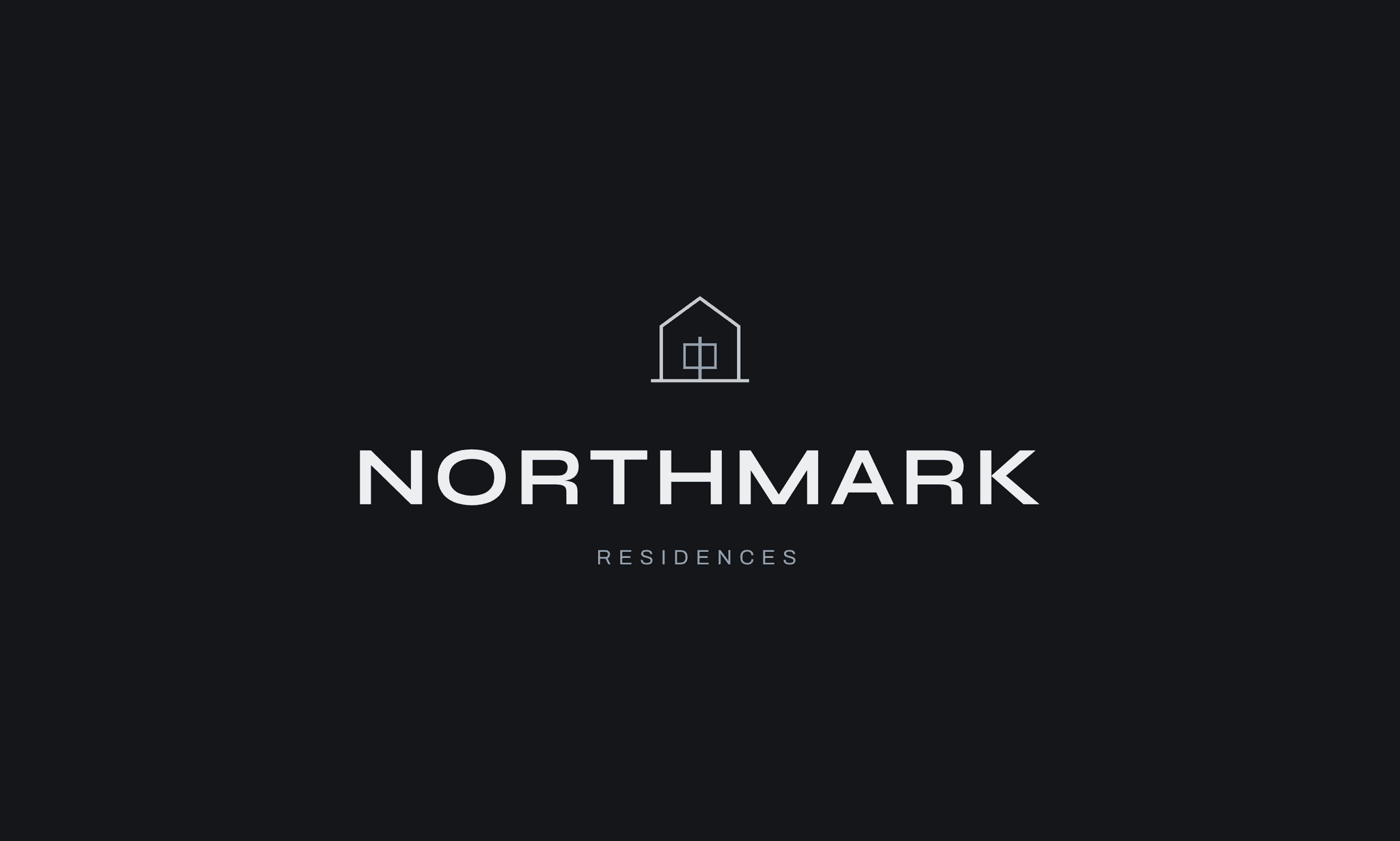 Northmark — A quiet, premium identity and outdoor campaign for luxury living.