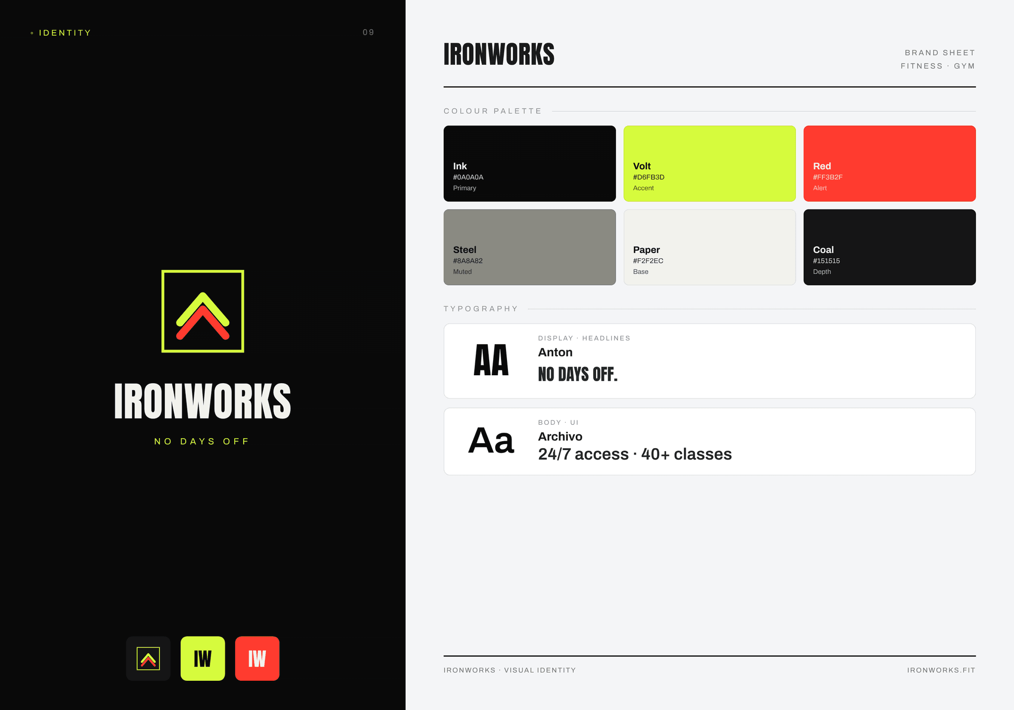 Ironworks — deliverable 3