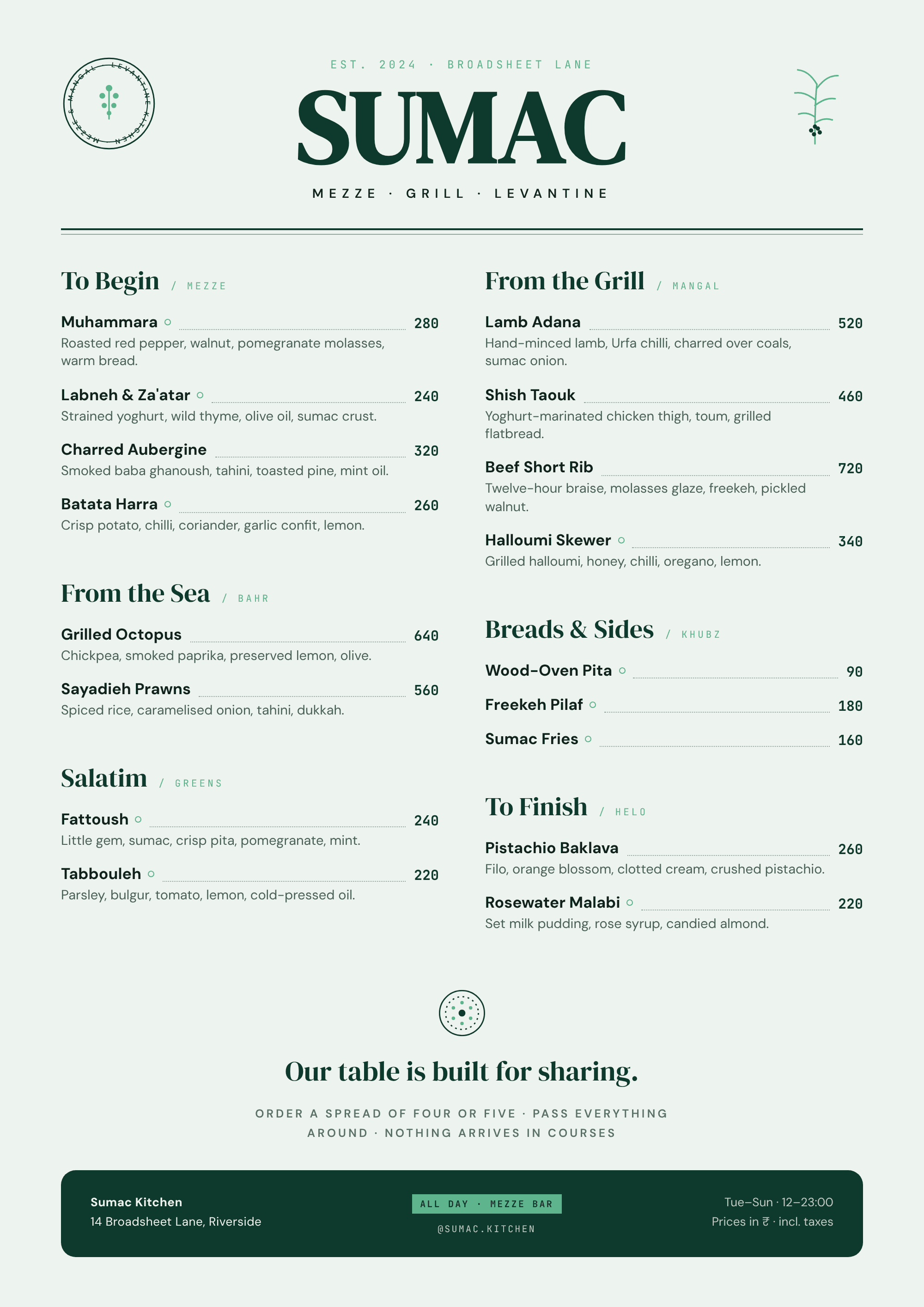 Sumac — deliverable 2